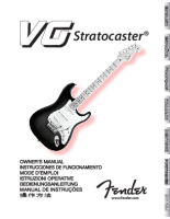 Fender VG-Stratocaster - Owners Manual 